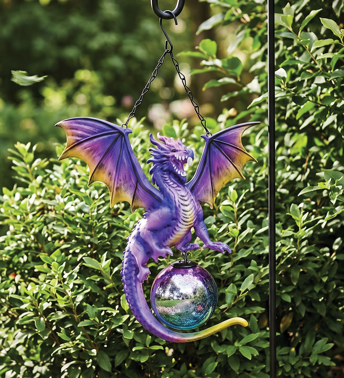 Purple Dragon Solar Lantern