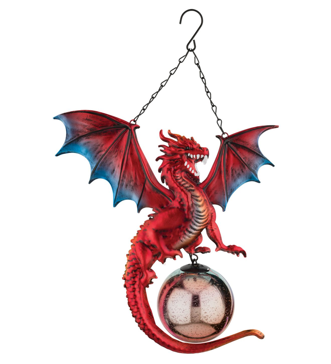 Red Dragon Solar Lantern
