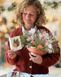 Winter Magnolia FreshCut Paper - Pop Up Flower Bouquet
