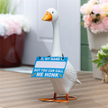 Giddy the Goose Hanging Sign - Hi My Name Is