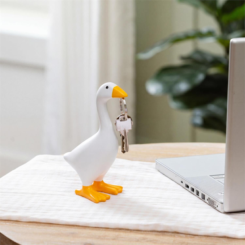 Gordy the Desktop Goose - Magnetic Key Holder