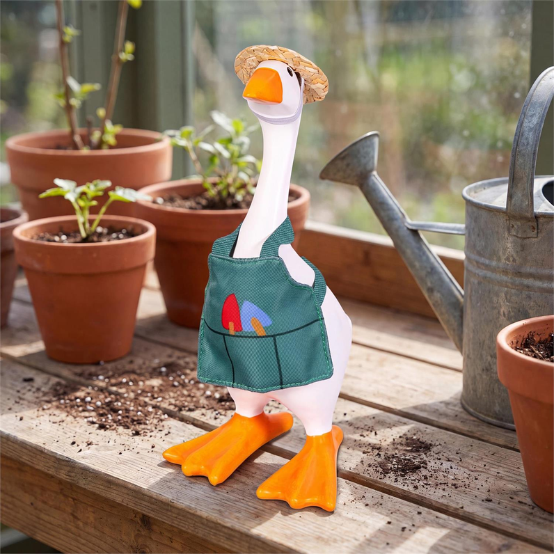Gordy the Desktop Goose Accessory Set - Gardener