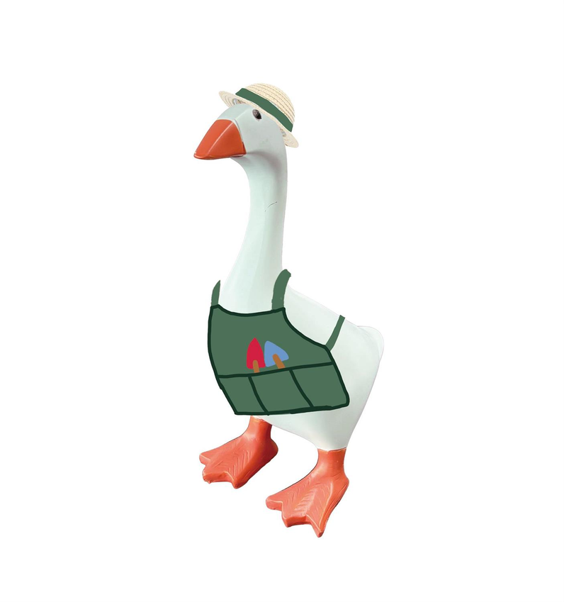 Gordy the Desktop Goose Accessory Set - Gardener
