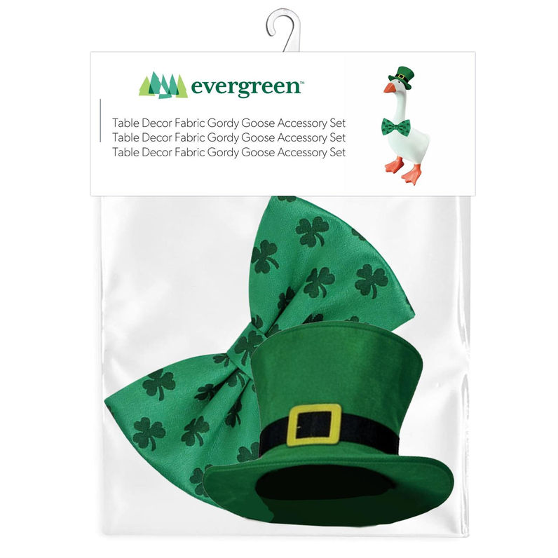 Gordy the Desktop Goose Accessory Set - St. Patrick's Day