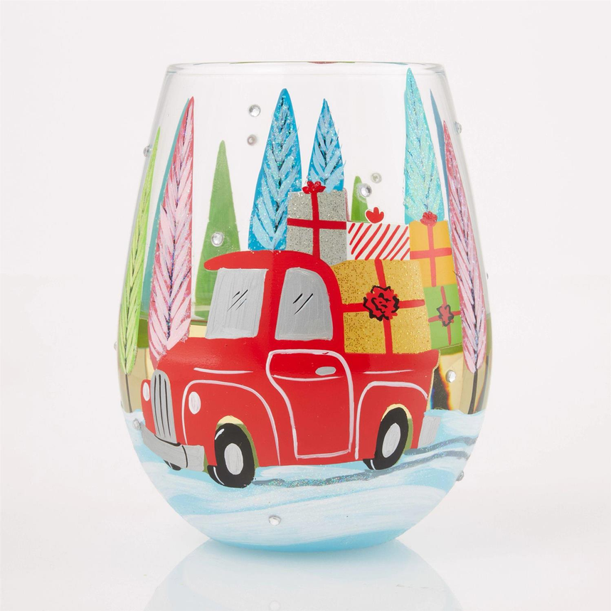 Christmas Haul Lolita Stemless Wine Glass