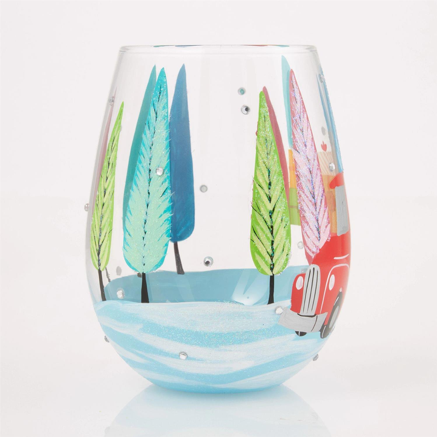 Christmas Haul Lolita Stemless Wine Glass