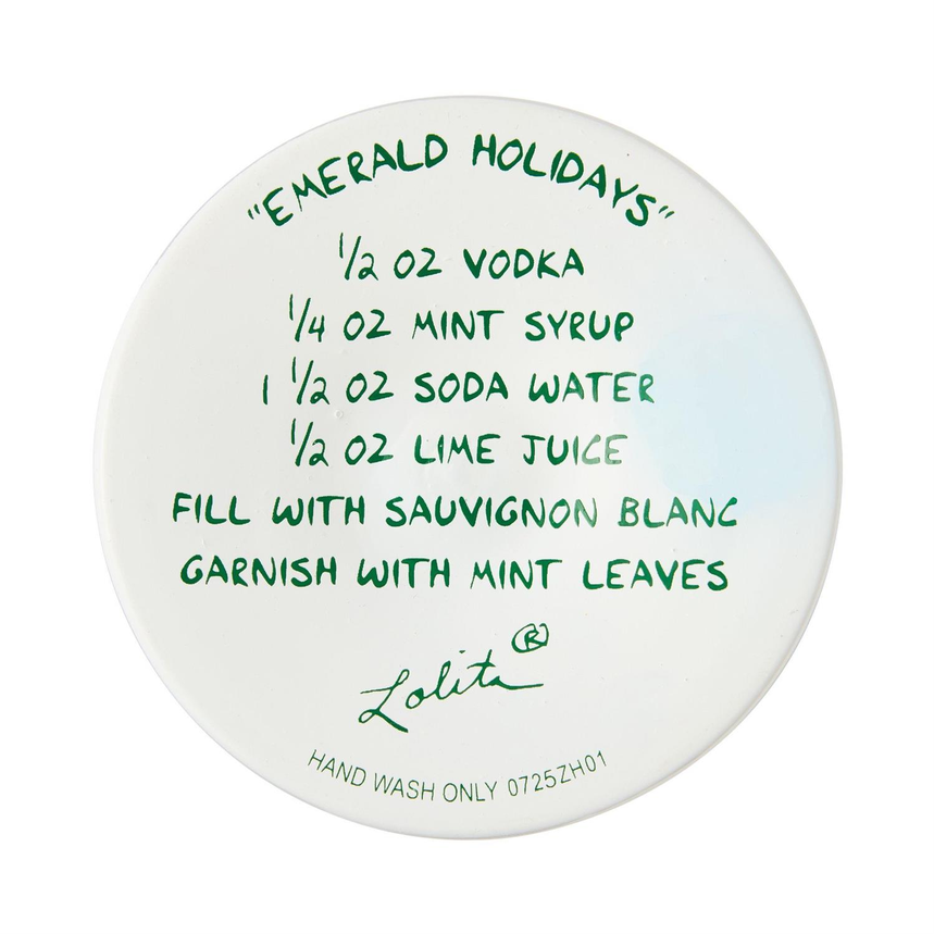 Emerald Holidays Lolita Wine Glass