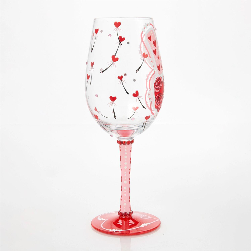 My Love Lolita Wine Glass