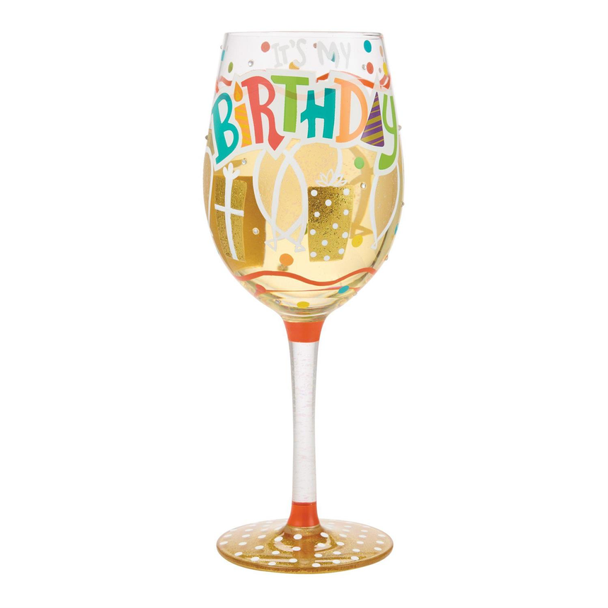 It's My Birthday Lolita Wine Glass