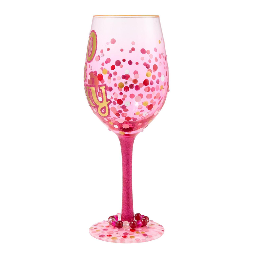 60 Is Sexy Lolita Wine Glass