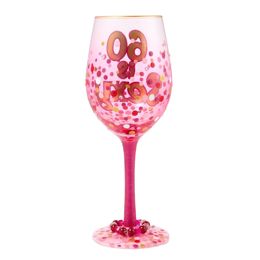 60 Is Sexy Lolita Wine Glass