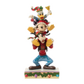 A Holiday Pile Up Jim Shore Disney Figurine