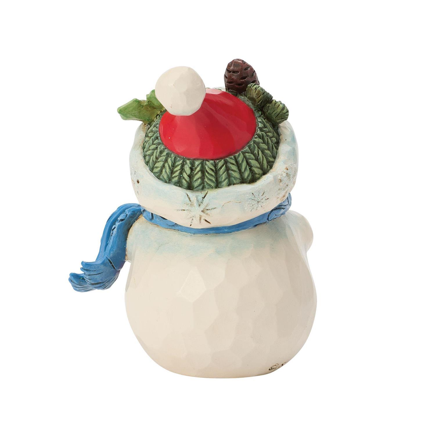 Snowman w/Large Ball Ornament Jim Shore Figurine