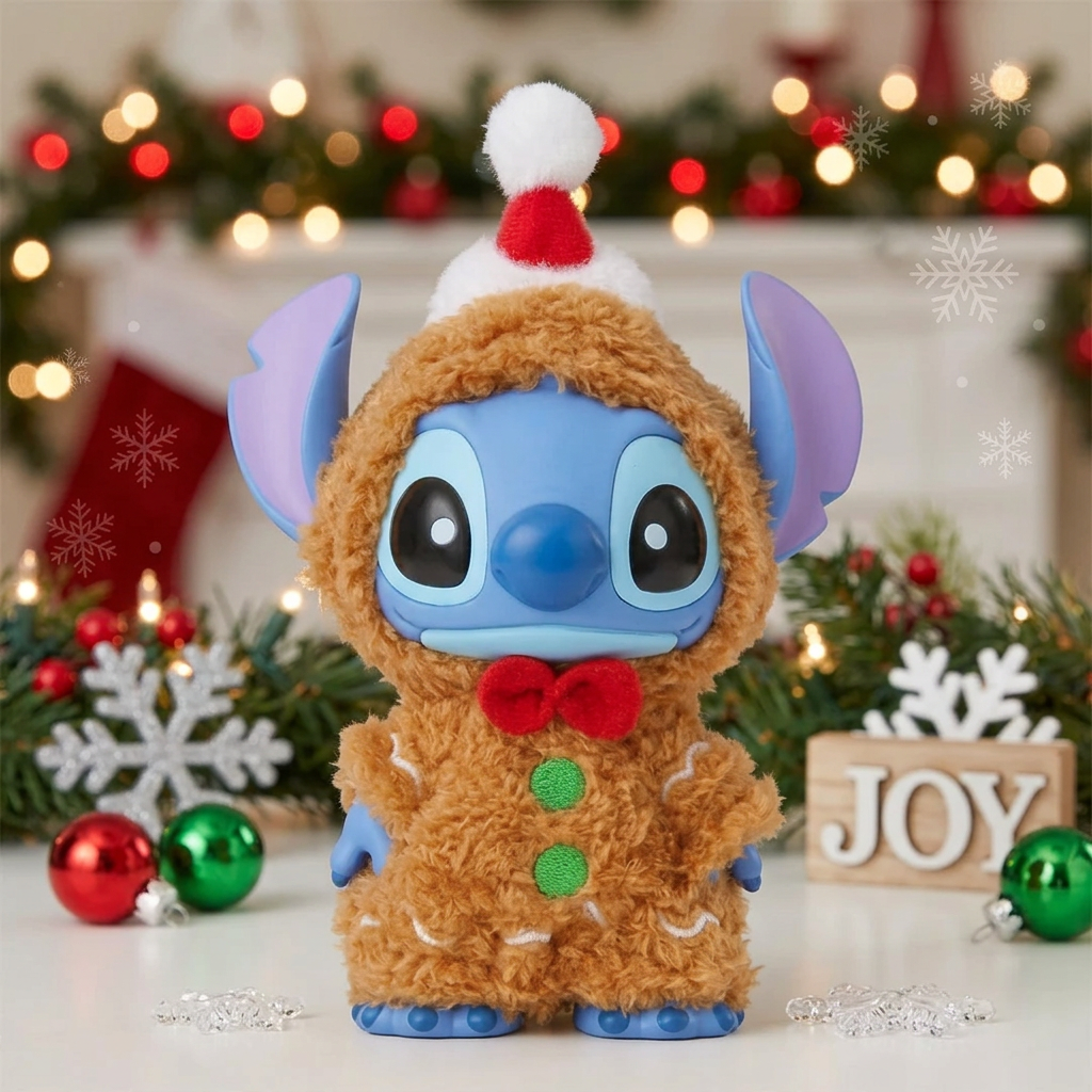 Stitch Gingerbread Figurine