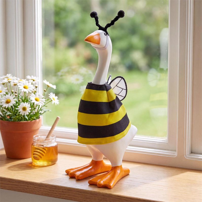 Gordy the Desktop Goose Accessory Set - Bee