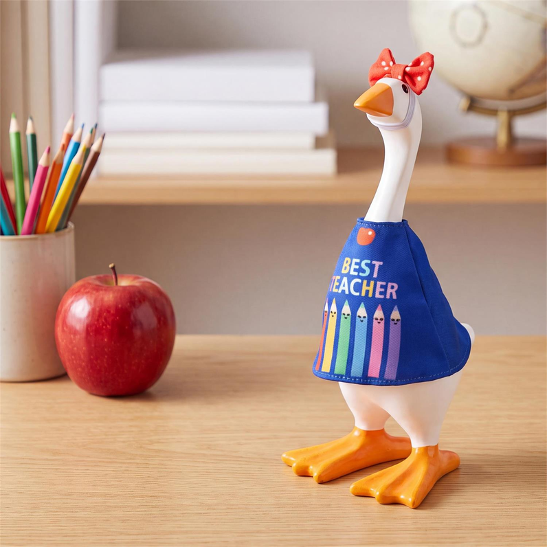 Gordy the Desktop Goose Accessory Set - Teacher