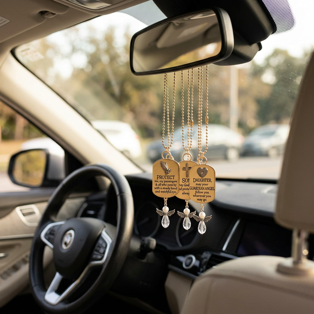 Sparkling Angels Car Charms