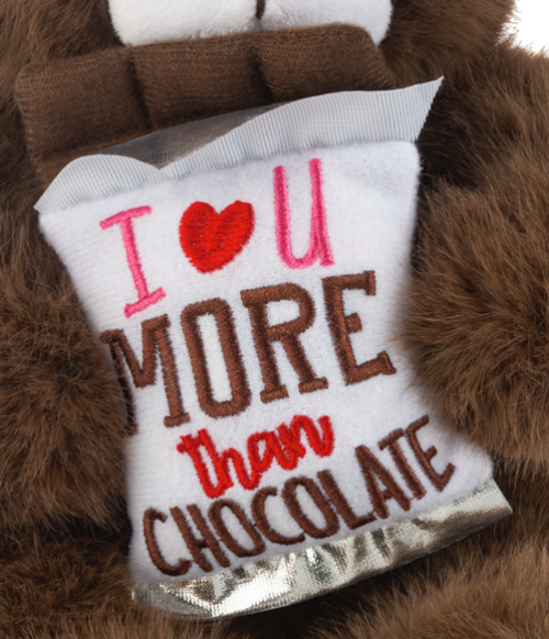 I Love You More Than Chocolate - Bear