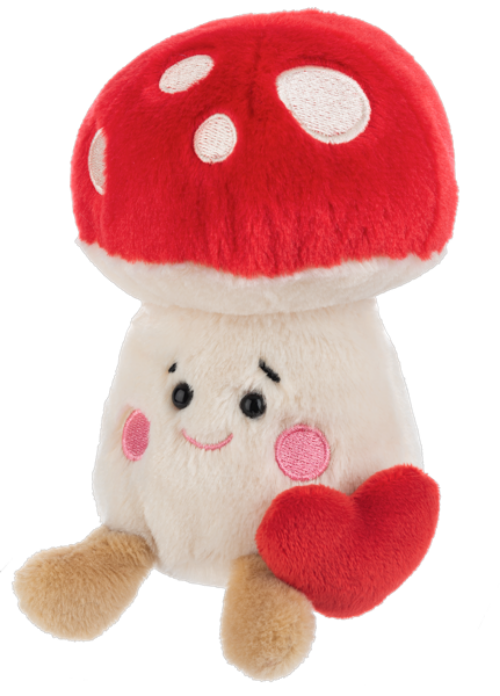 I Love You So Mush - Plush Mushroom