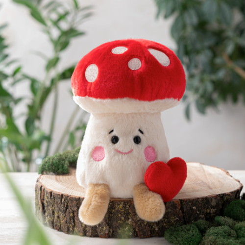 I Love You So Mush - Plush Mushroom