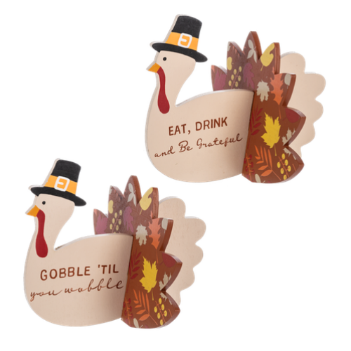 Thankful Turkey Figurines