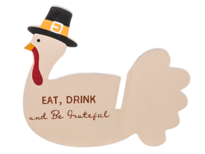 Thankful Turkey Figurines