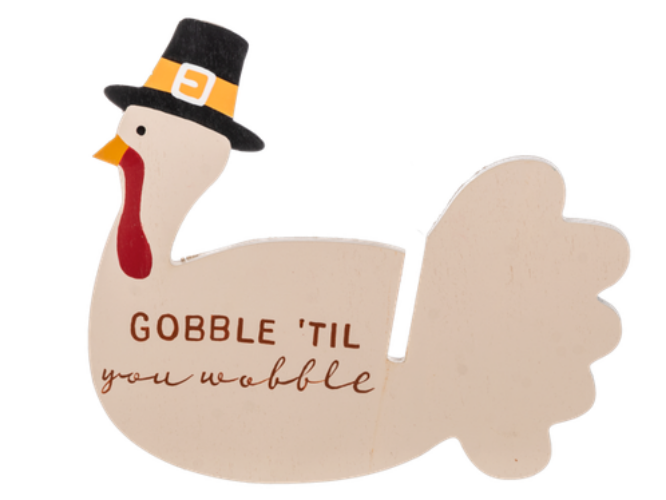 Thankful Turkey Figurines