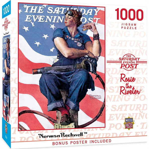 Rosie the Riveter 1,000 Piece Jigsaw Puzzle
