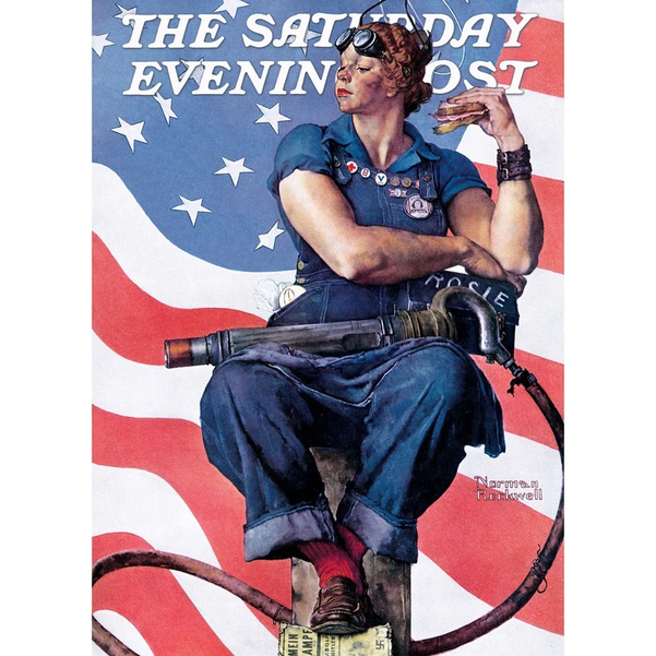 Rosie the Riveter 1,000 Piece Jigsaw Puzzle