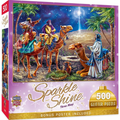 Three Magi 500 Piece Glitter Jigsaw Puzzle