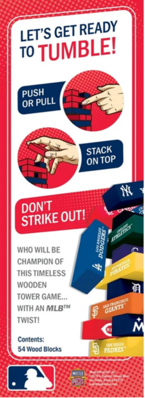 MLB Tumble Tower Game