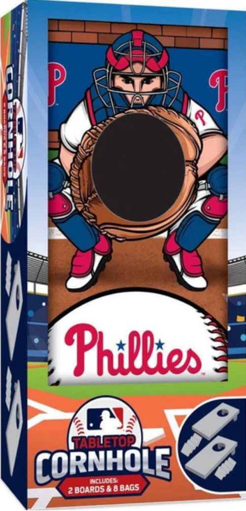 Philadelphia Phillies Tabletop Cornhole Game