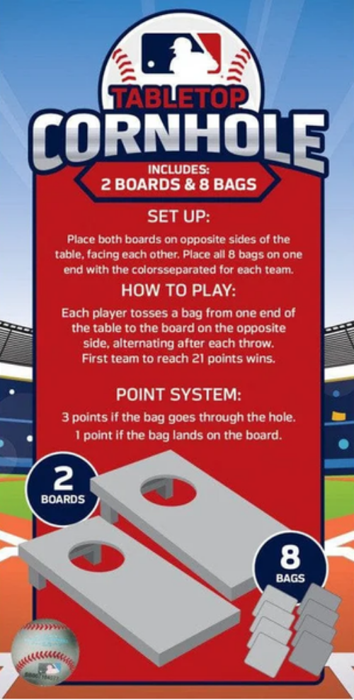 Chicago Cubs Tabletop Cornhole Game