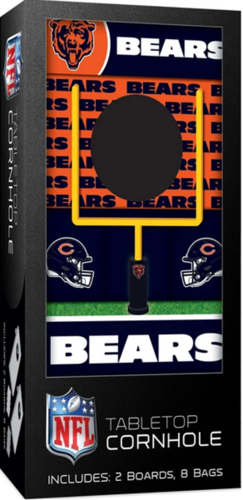 Chicago Bears Tabletop Cornhole Game