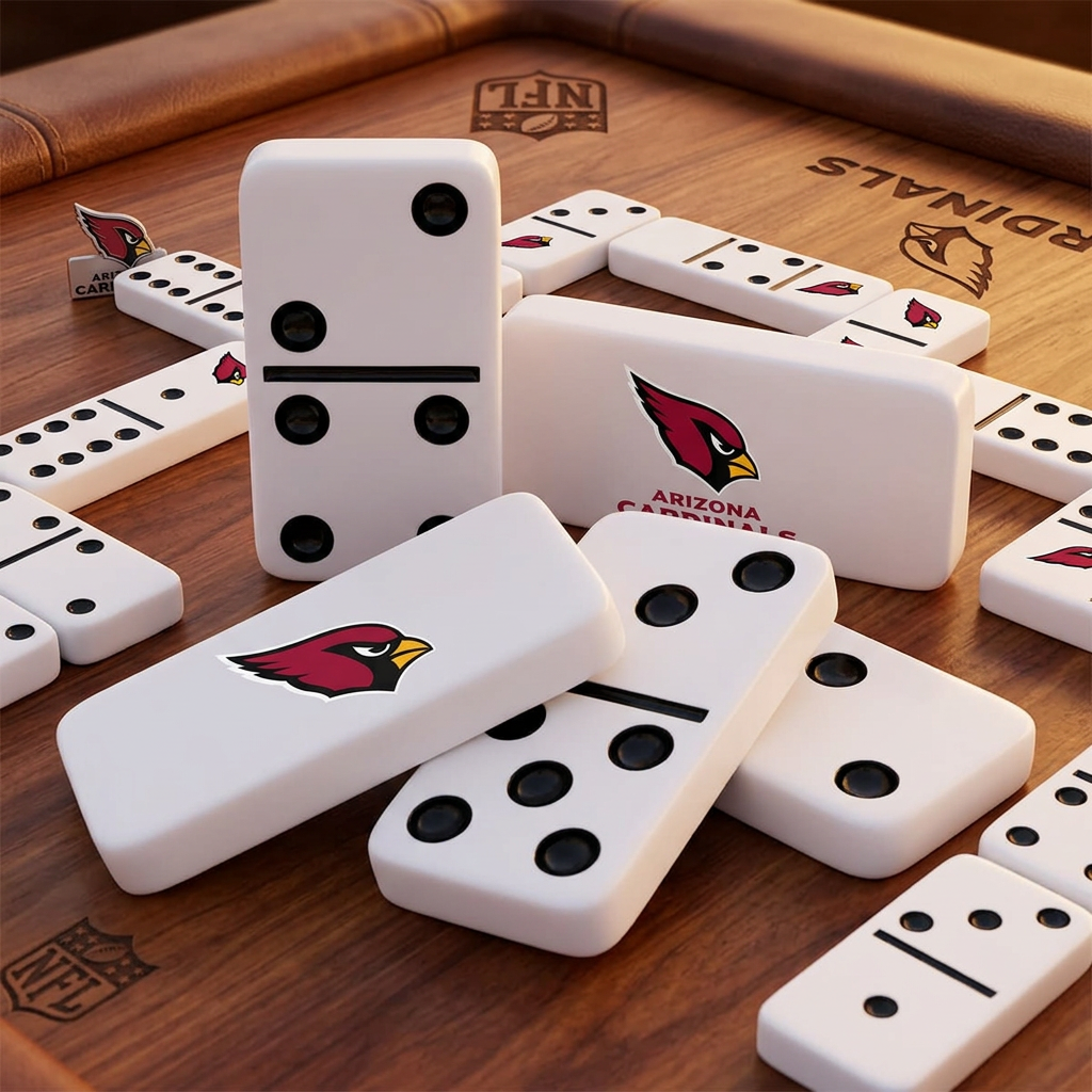 Arizona Cardinals Dominoes Set