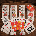 Kansas City Chiefs 2 Pack Playing Card & Dice Set