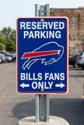 Buffalo Bills Parking Sign