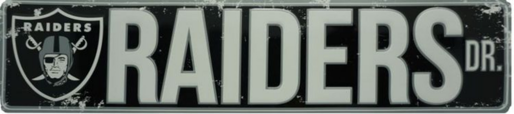 Las Vegas Raiders Street Sign