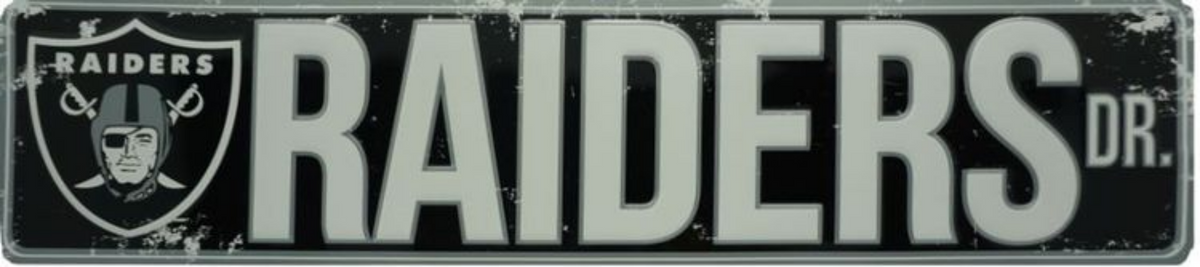 Las Vegas Raiders Street Sign