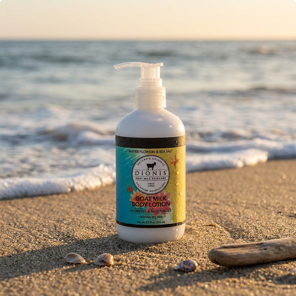 Water Flowers & Sea Salt Goat Milk Body Lotion