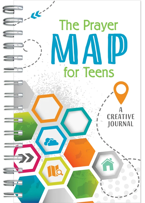 The Prayer Map for Teens - A Creative Journal
