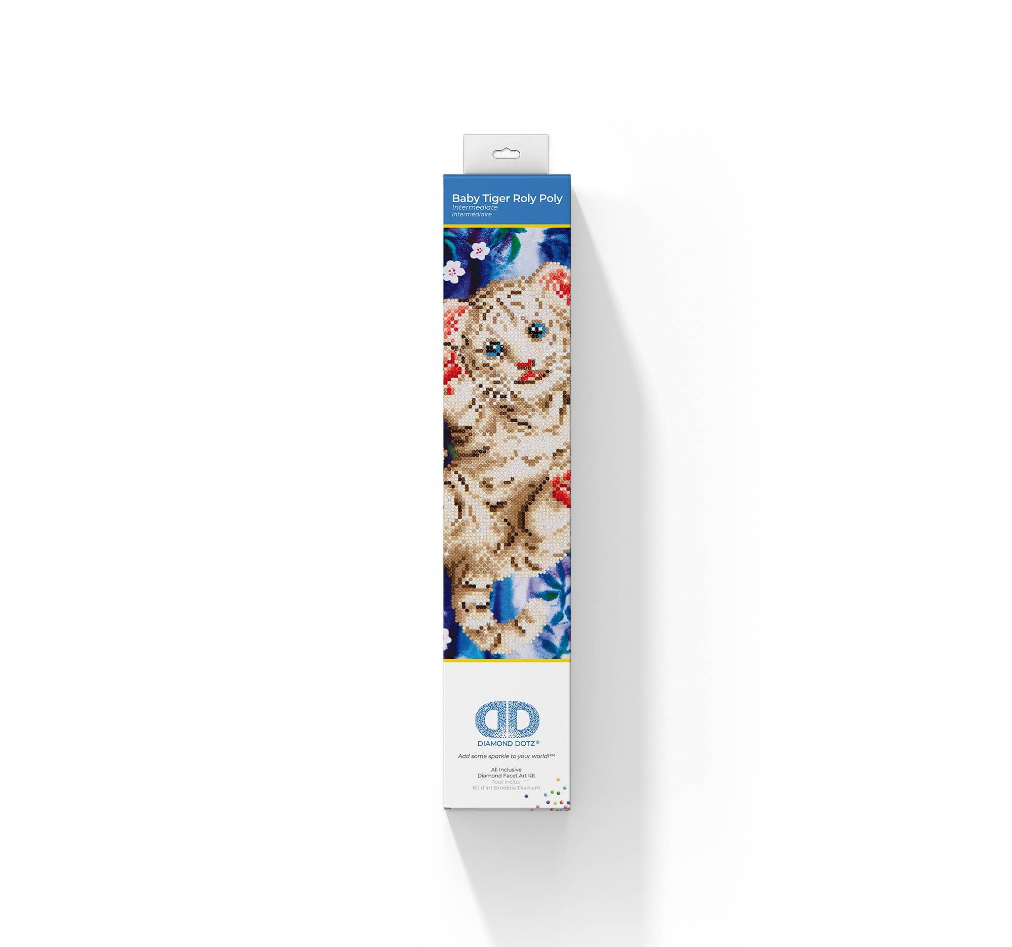 Baby Tiger Roly Poly Diamond Dotz