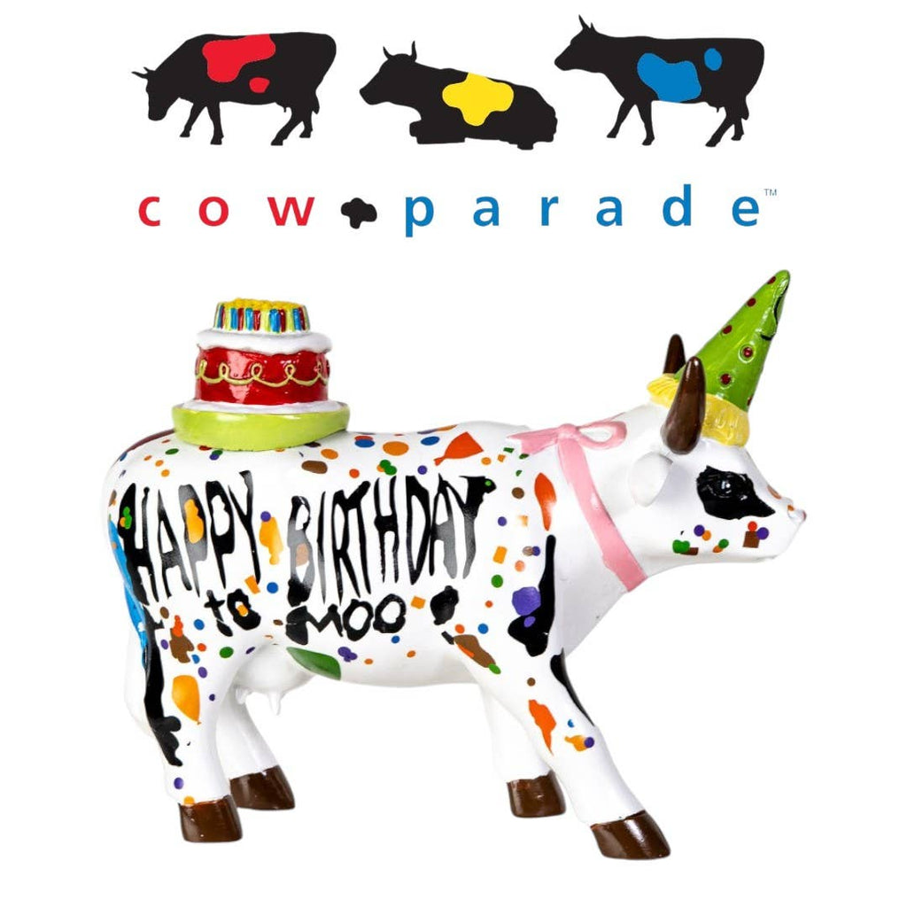 Happy Birthday to Moo Cowparade Figurine