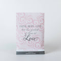 Faith Hope Love Sachet