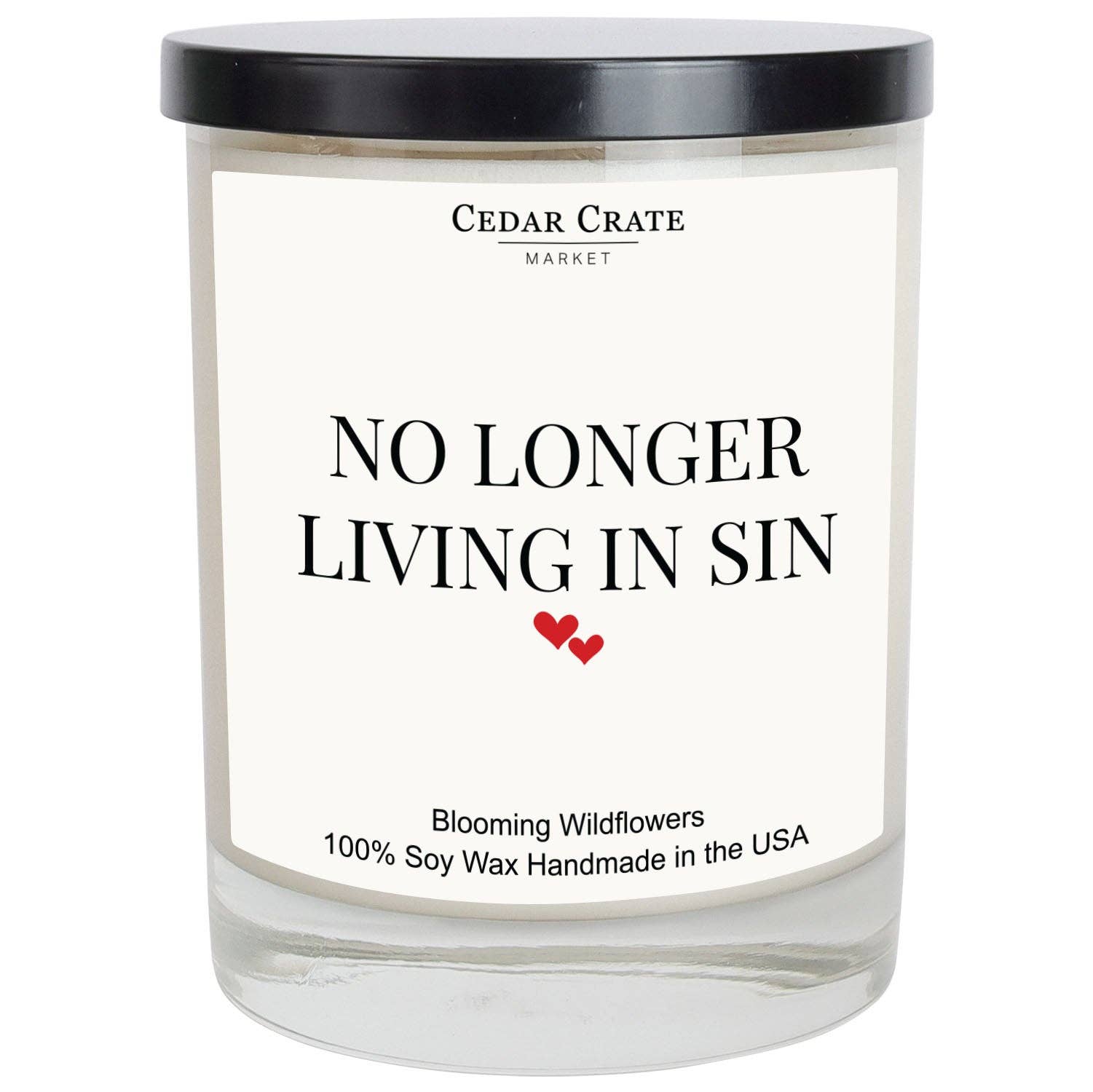 No Longer Living In Sin - Engagement Candle