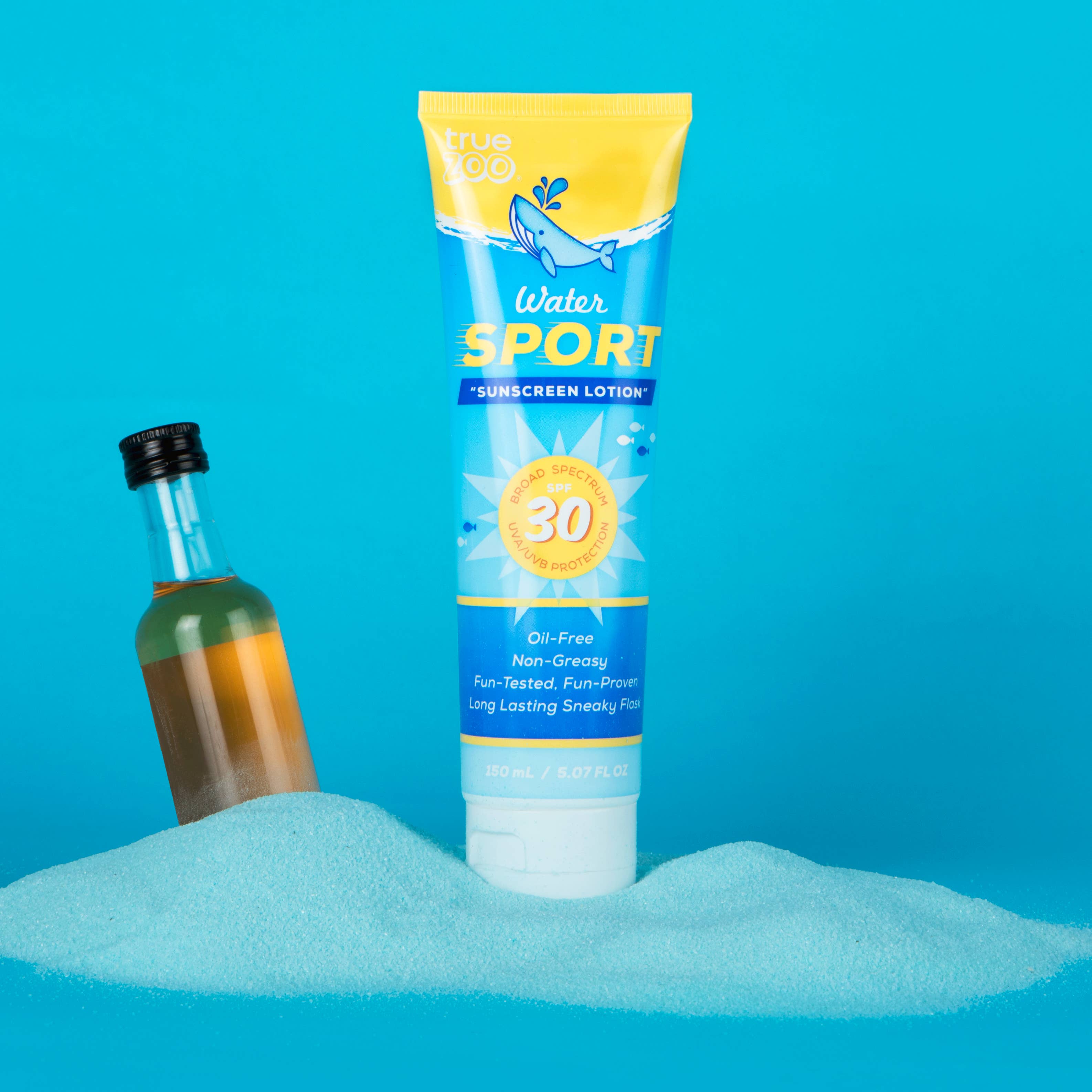 TrueZoo Sunscreen Sneaky Secret Liquor Flask