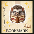 Hedgehog Magnetic Bookmark