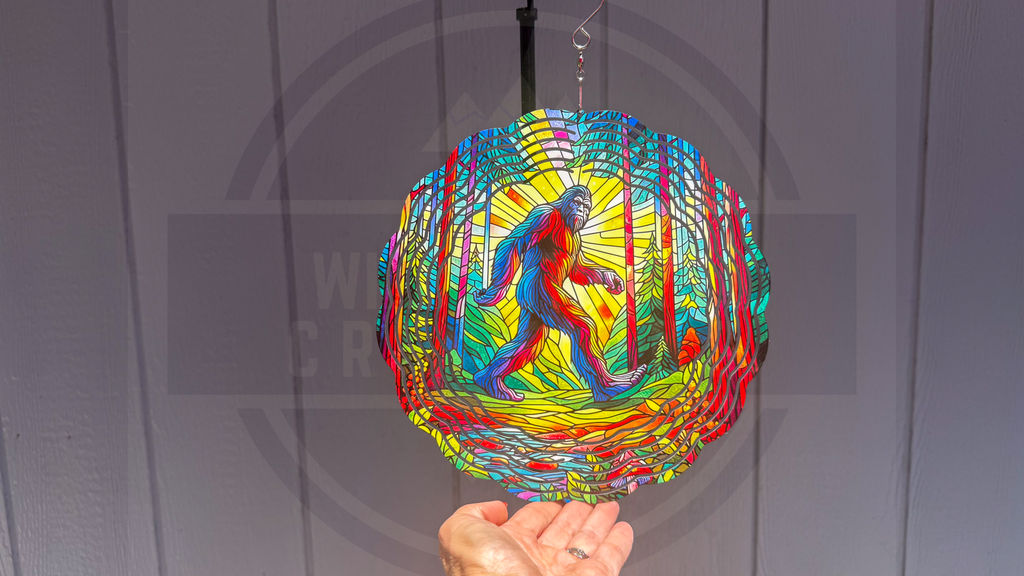 Sasquatch Wind Spinner