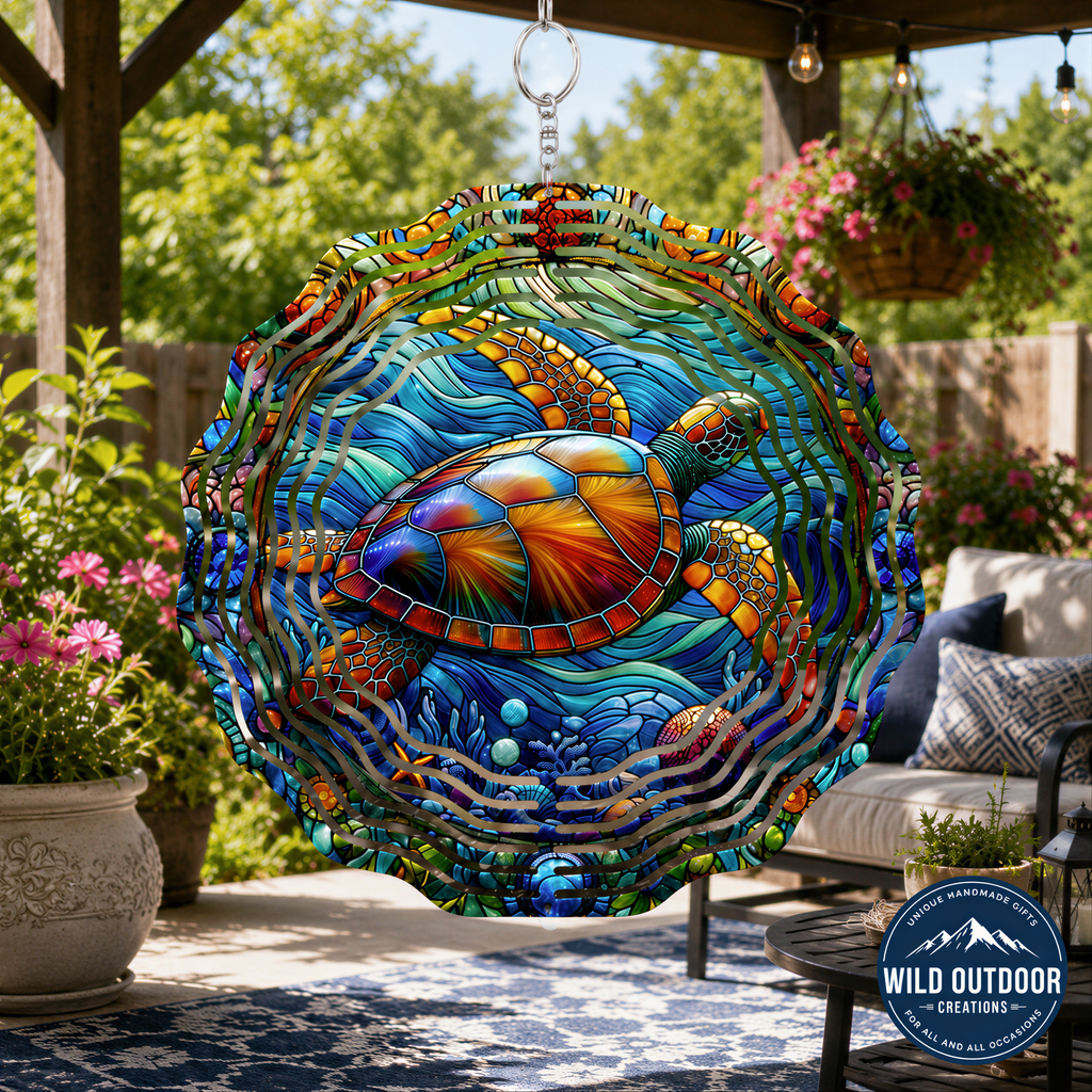 Sea Turtle Wind Spinner