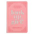 Look Up, Girl! Pink Faux Leather Devotional Book